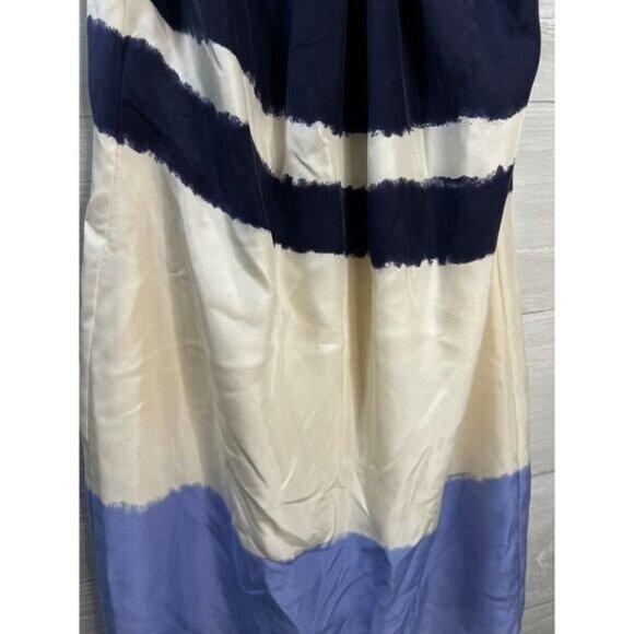 Banana Republic Tie Neck Color Block Dress‎ Size 0 - Picture 4 of 5